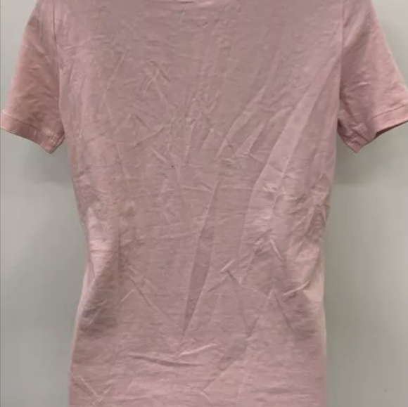 NWT PINK Victoria's Secret Women's Pink V Neck Tee Shirt Size XS MSRP $39.95 - Picture 4 of 4